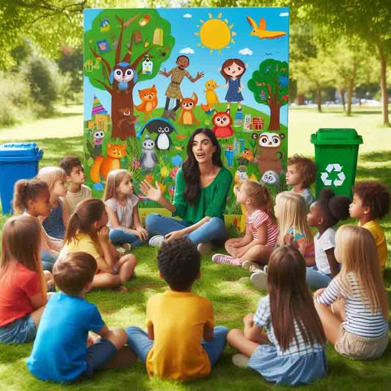 Environmental Awareness in Children's Stories: Planting the Seeds of Change